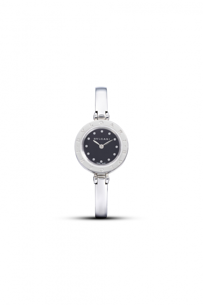 BVLGARI | B.ZERO1, A NEW OLD STOCK LADY'S STAINLESS STEEL BANGLE WATCH, CIRCA 2015