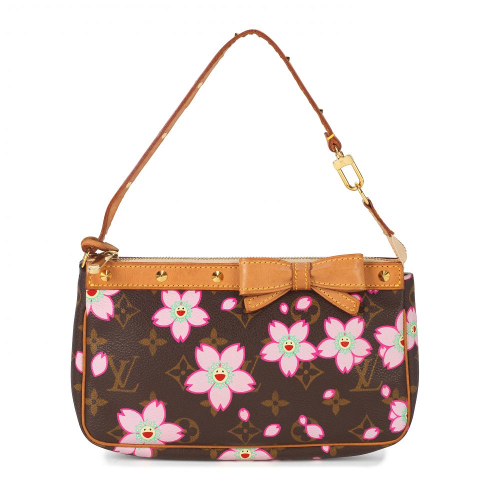 Louis Vuitton x Takashi Murakami: a Cherry Blossom Pochette