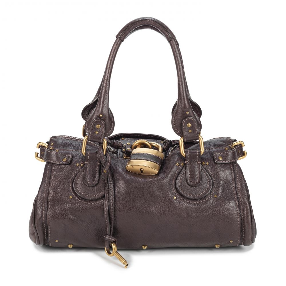Chloé: a Brown Leather Small Paddington Bag