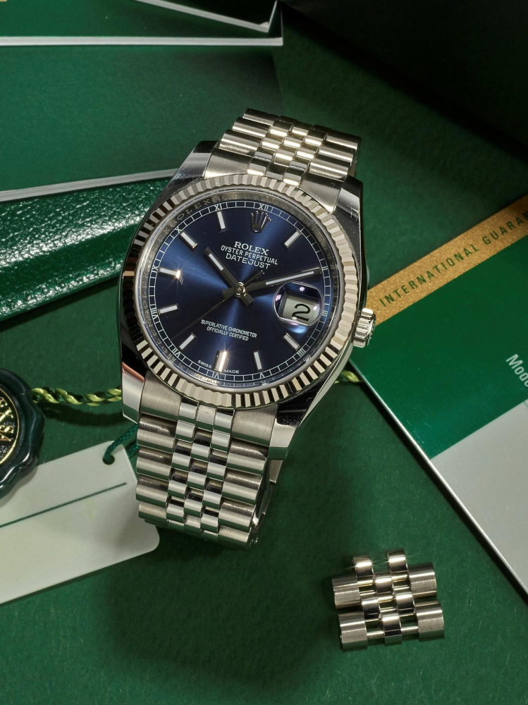 ROLEX | DATEJUST, REF.116234, A STAINLESS STEEL BRACELET WATCH WITH DATE, CIRCA 2018