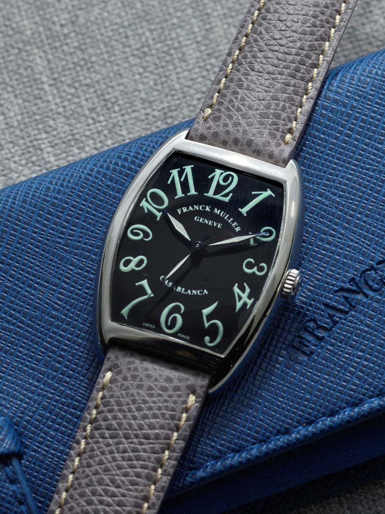 FRANCK MULLER | CASABLANCA, REF.2852, A STAINLESS STEEL WRISTWATCH, CIRCA 2000