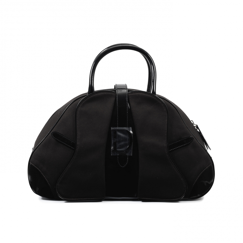 John Galliano for Christian Dior: a Brown Saddle Bowler Bag