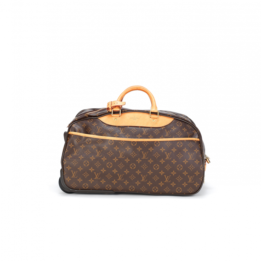 Louis Vuitton: a Monogram Eole 50 Rolling Suitcase