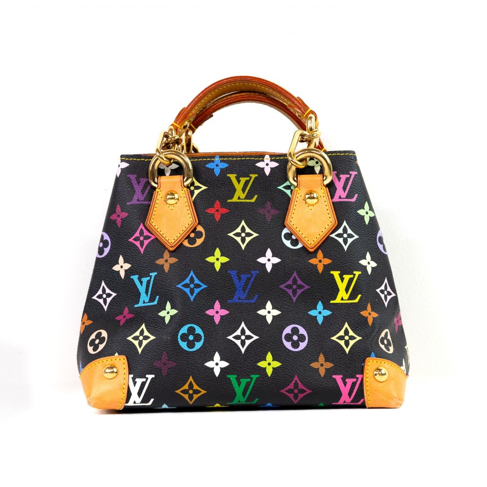 Louis Vuitton: Audra PM en Monogram Multicolore Noir