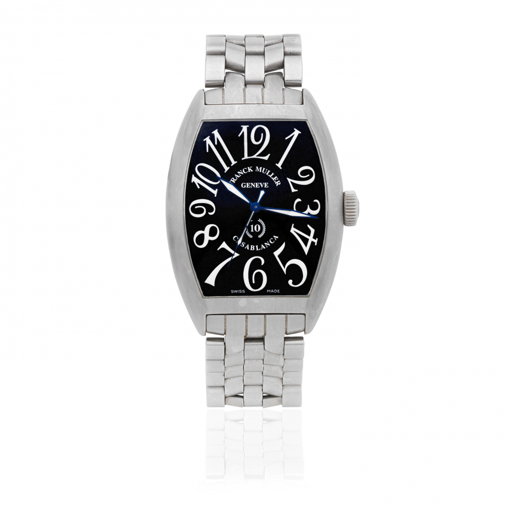 Franck Muller. A Limited Edition stainless steel automatic bracelet watch