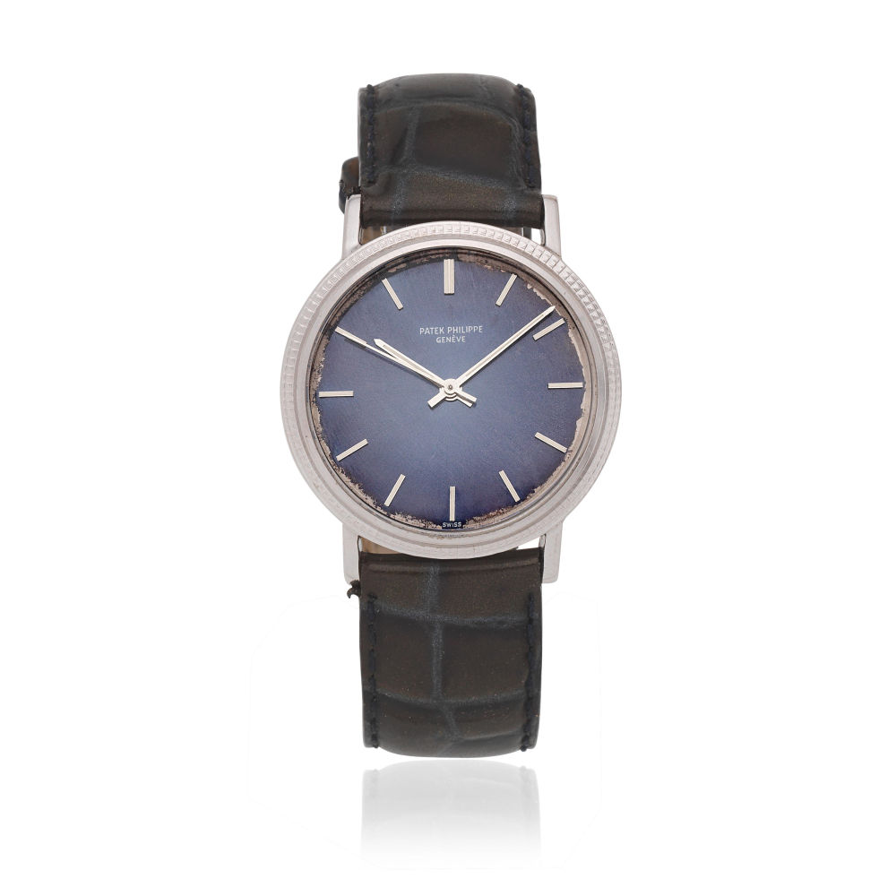 Patek Philippe. An 18K white gold automatic wristwatch