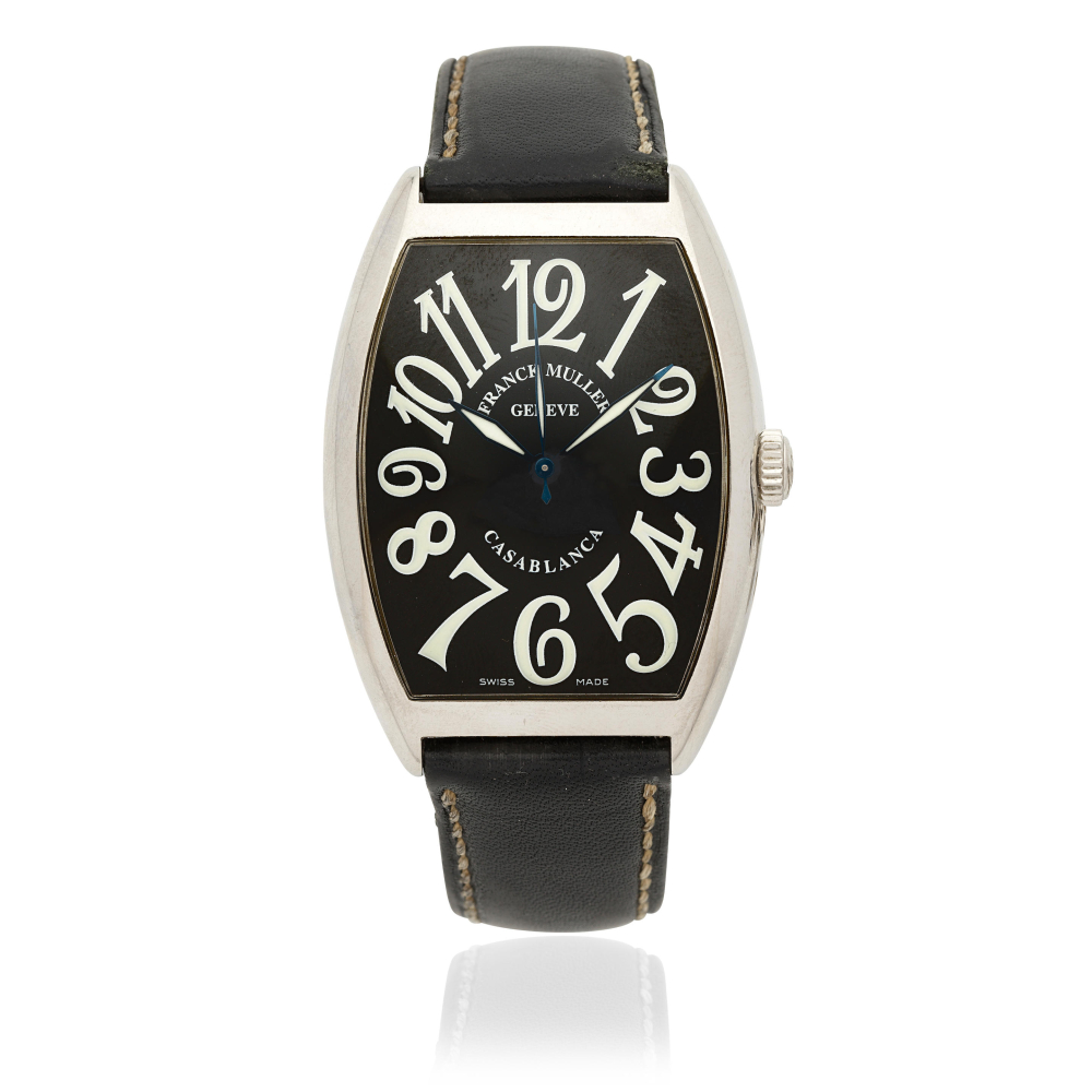 Franck Muller. A stainless steel automatic wristwatch