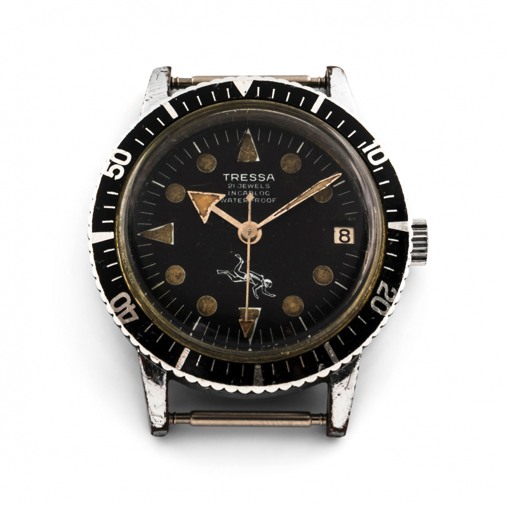 Tressa Stainless Steel Dive Watch