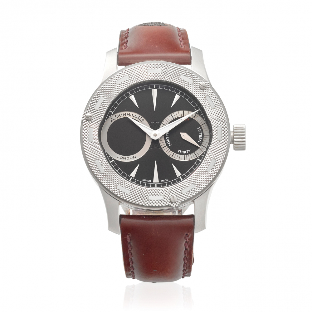 DUNHILL. A STAINLESS-STEEL AUTOMATIC WRISTWATCH