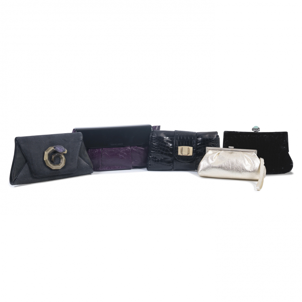 Giorgio Armani: Five Clutch Bags