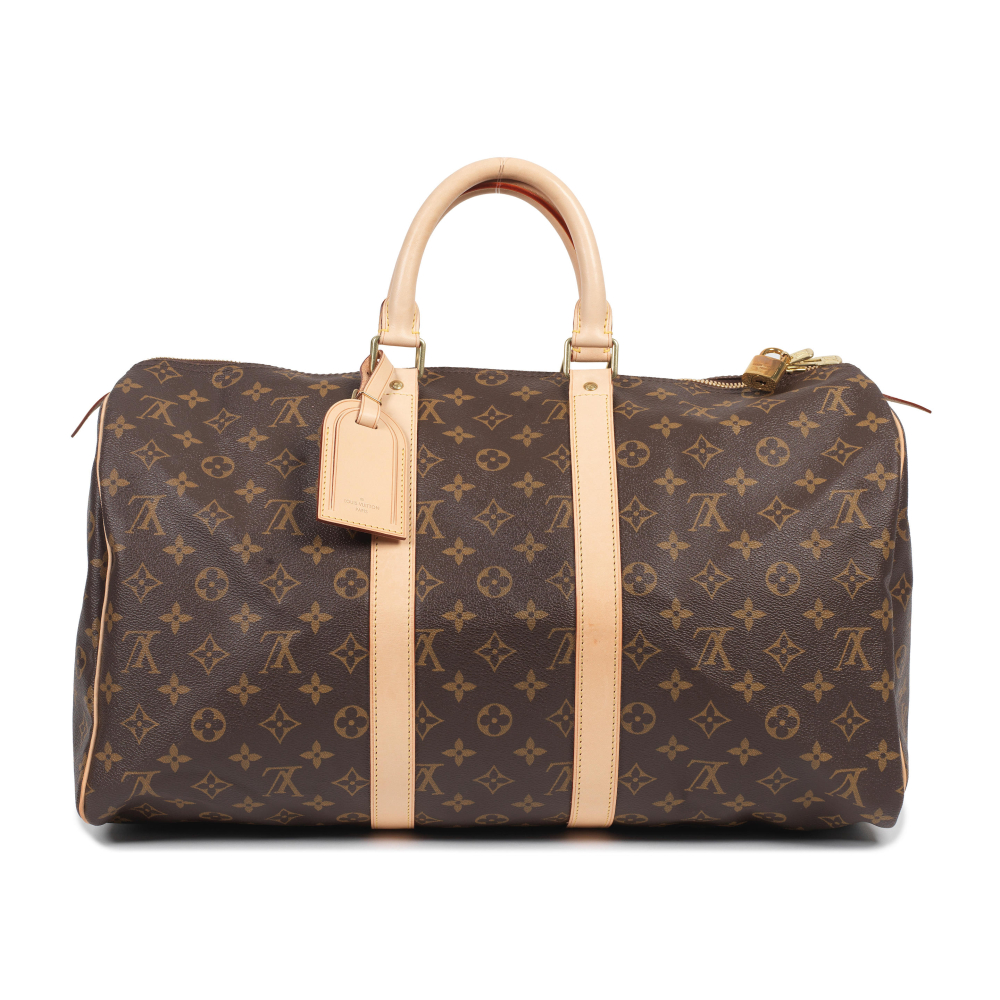 Louis Vuitton: a Monogram Keepall 45