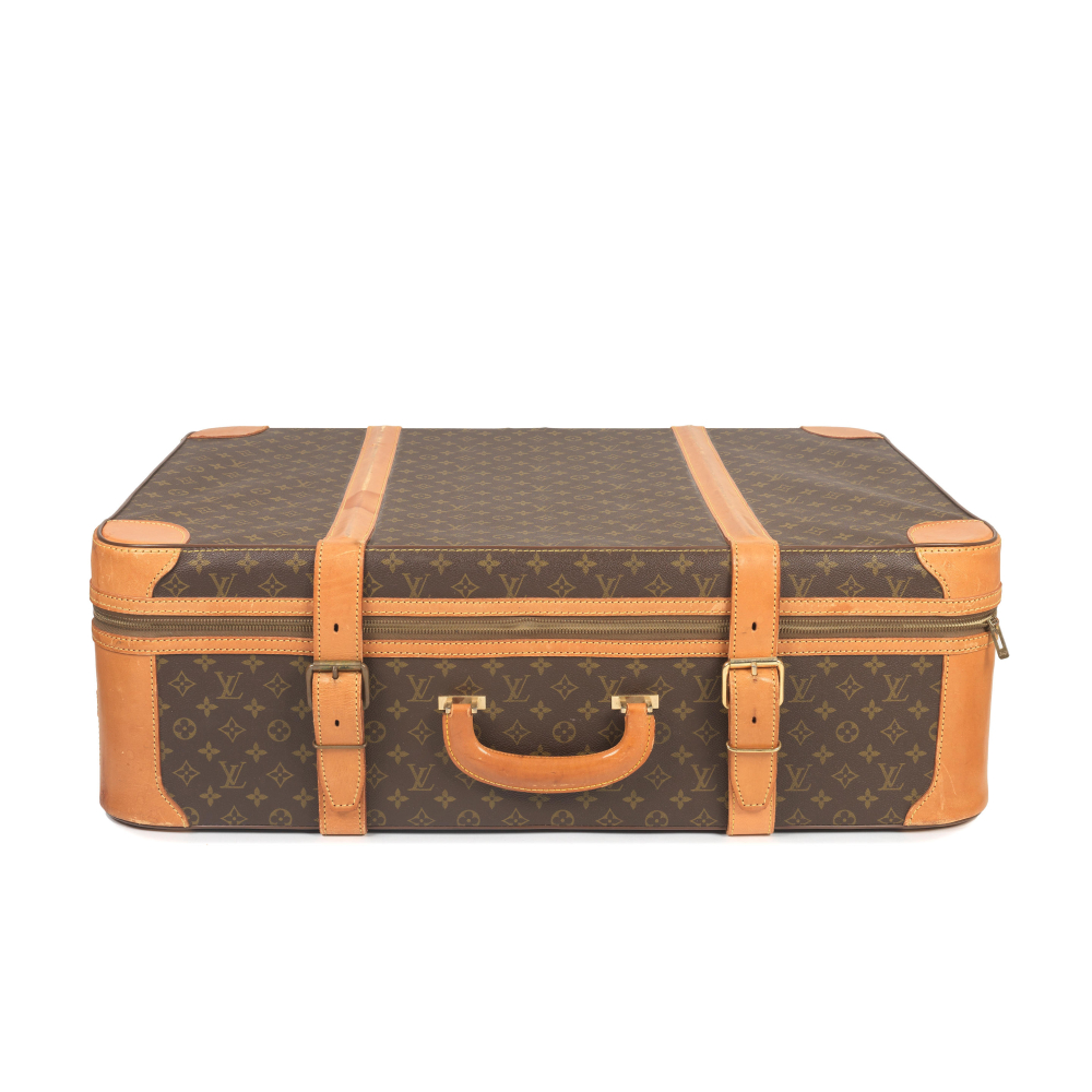 Louis Vuitton: a Monogram Stratos Suitcase 80