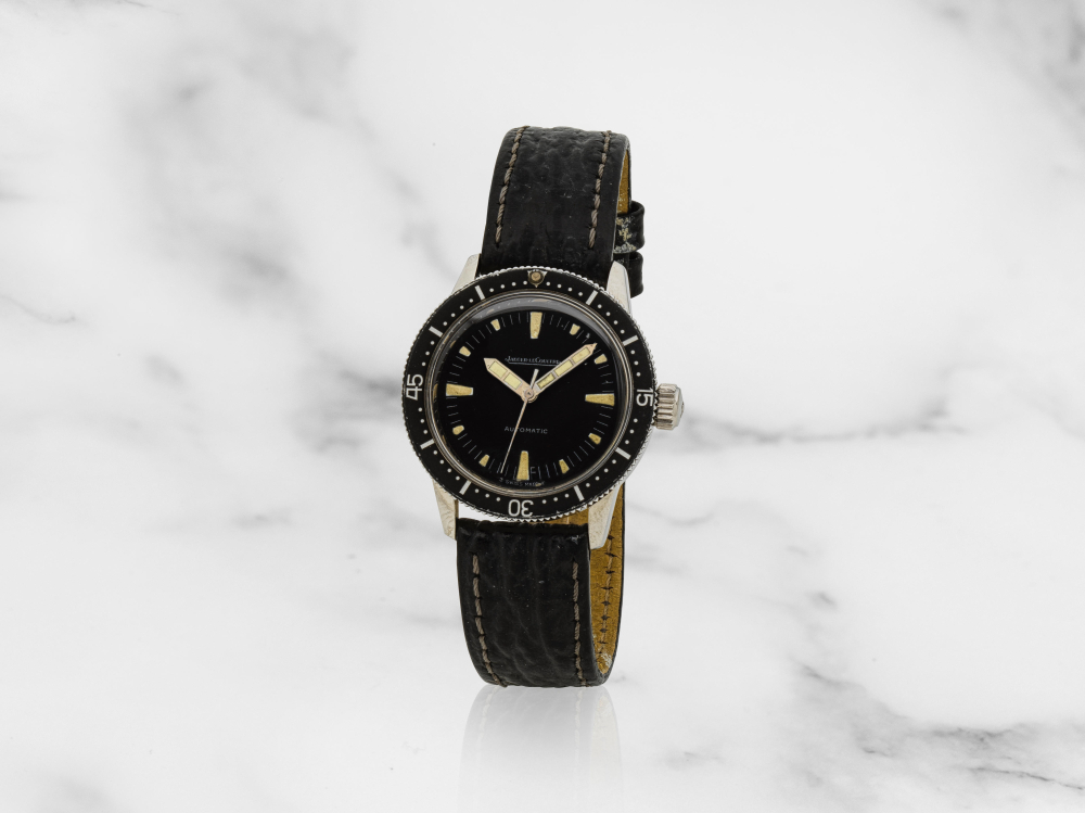 Jaeger-LeCoultre. Montre bracelet en acier mouvement automatique