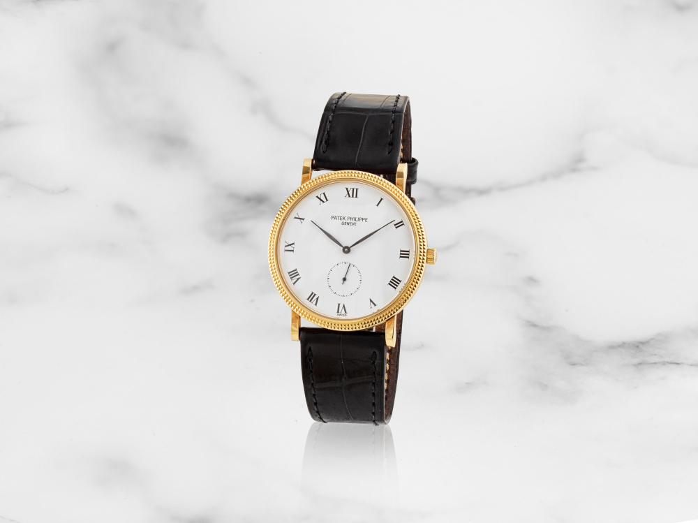 Patek Philippe. Montre bracelet en or jaune 18K (750) mouvement mécanique