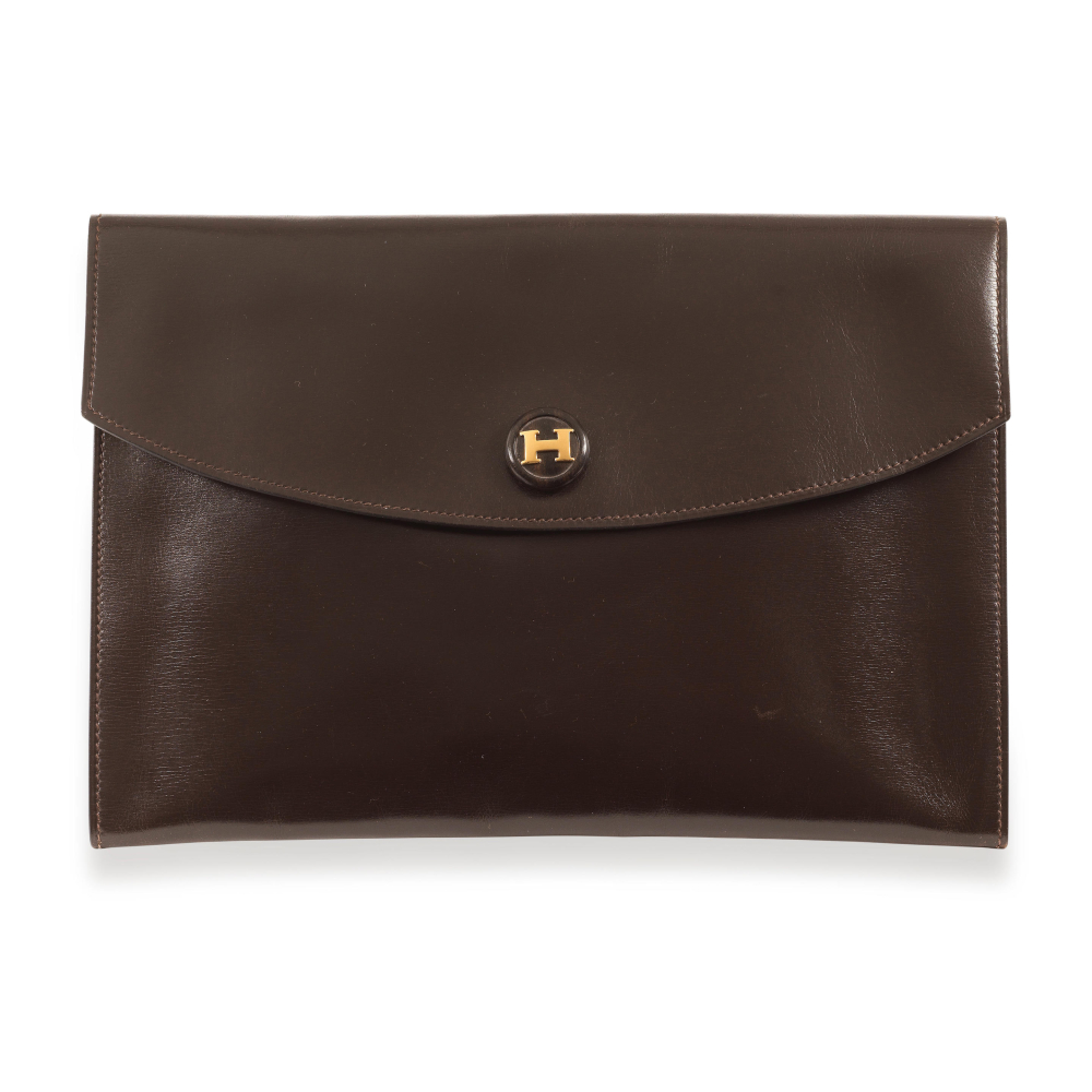 HERMES Paris, année 1978. Pochette "Rio" 24 cm