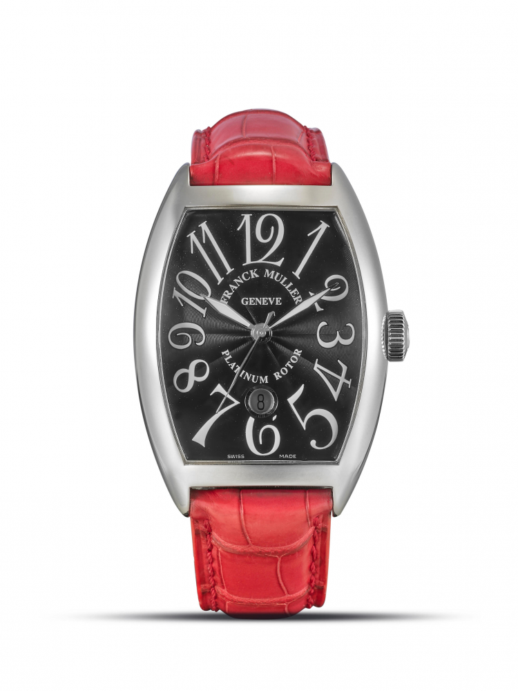 FRANCK MULLER | CINTREE CURVEX, REF.8880 SC DT, A STAINLESS STEEL WRISTWATCH WITH DATE, CIRCA 2010