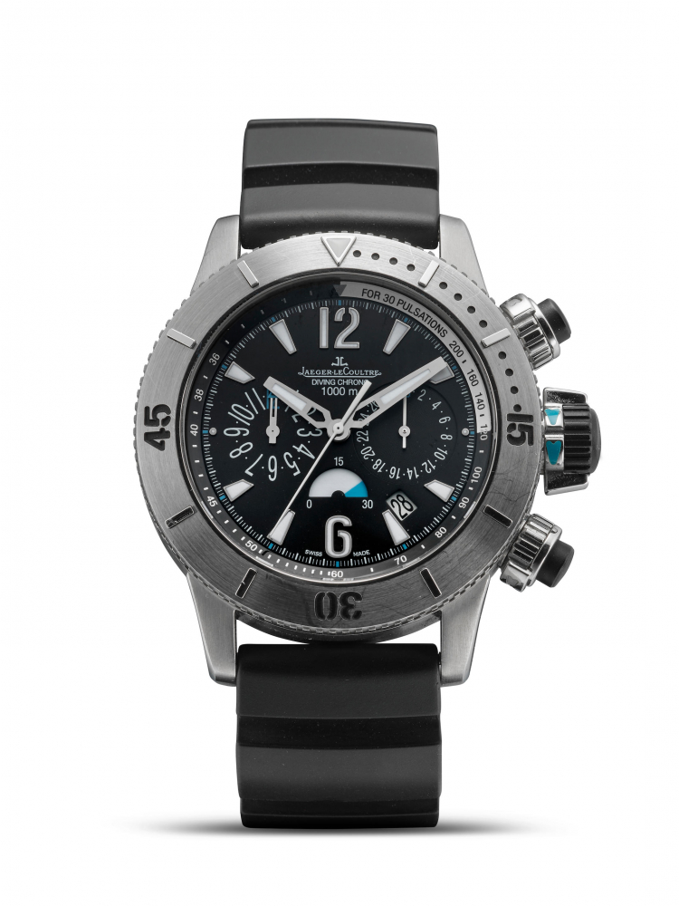 JAEGER-LECOULTRE | MASTER COMPRESSOR - DIVING CHRONO, REF.160.T.25, A TITANIUM CHRONOGRAPH WRISTWATCH WITH DATE, CIRCA 2016