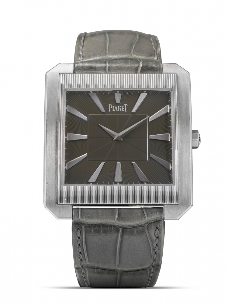PIAGET | PROTOCOLE XXL - BLACK TIE, REF.P10575, A LIMITED EDITION WHITE GOLD WRISTWATCH, CIRCA 2007