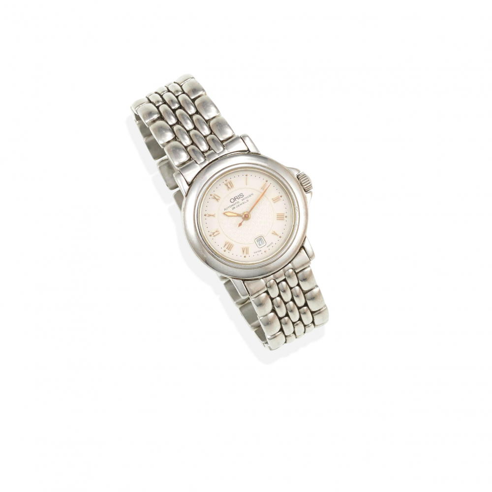 ORIS: A STAINLESS STEEL WATCH