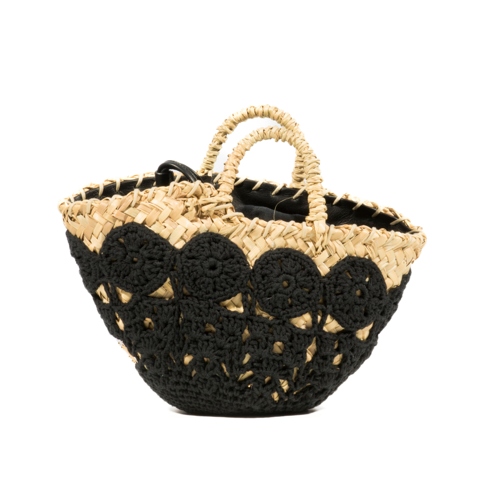 DOLCE GABBANA. Mini sac panier