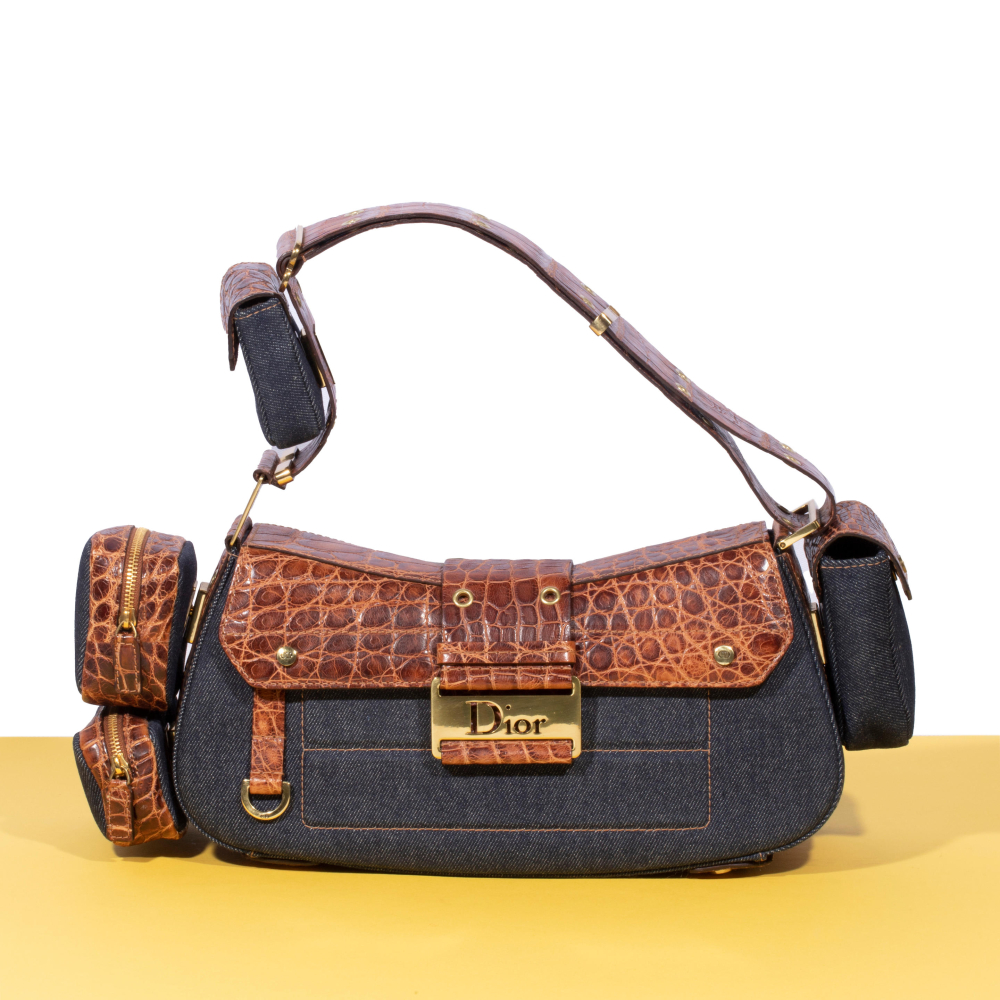 Christian DIOR, Collection Prêt à Porter Automne/Hiver 2002. Sac "Street Chic" 30 cm