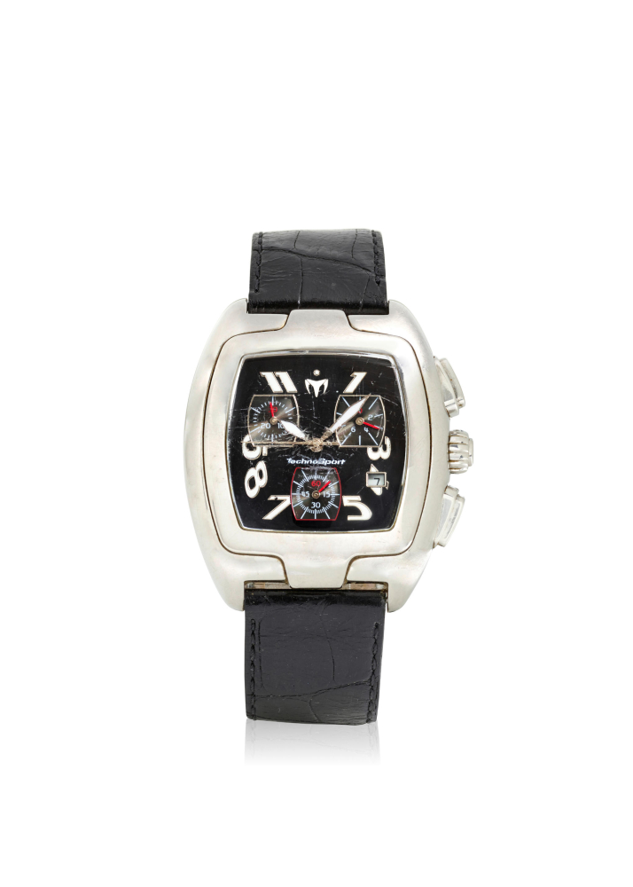 [NO RESERVE] TECHNOMARINE. A STAINLESS STEEL QUARTZ CALENDAR CHRONOGRAPH WRISTWATCH