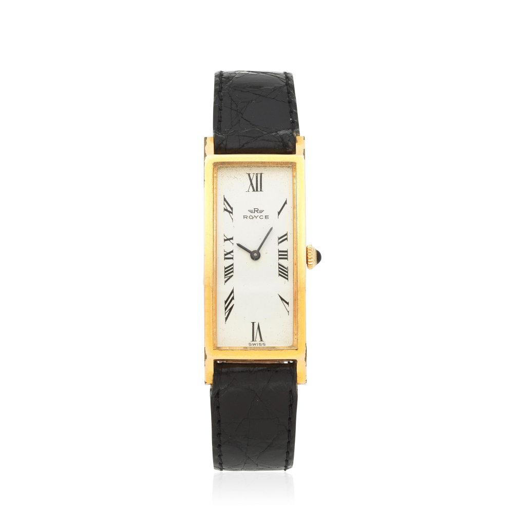 Lot of 3 wristwatches: Wittnauer, gold plated manual wind wristwatch/ Rotary, gold plated manual wind wristwatch/ Royce, gold plated manual wind wristwatch 