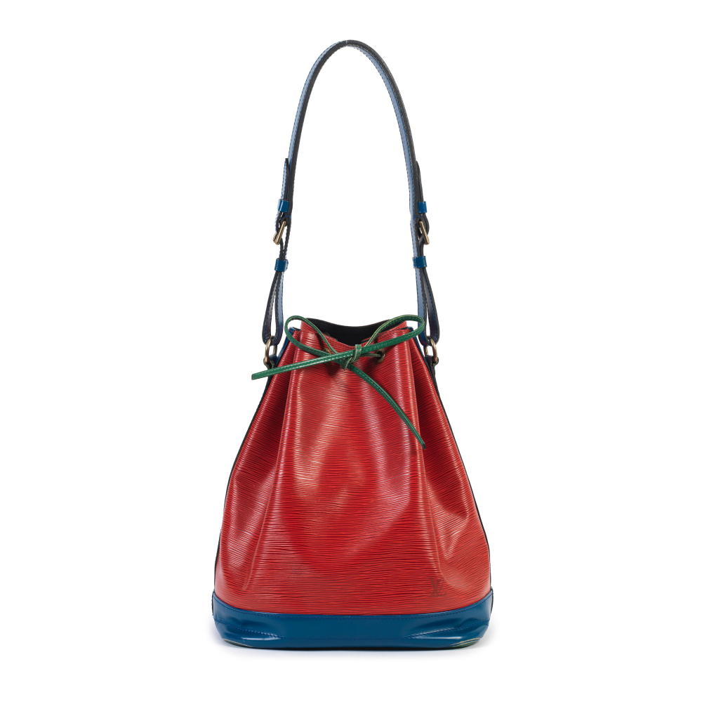 Louis Vuitton: a Tricolour Epi Leather Noe GM
