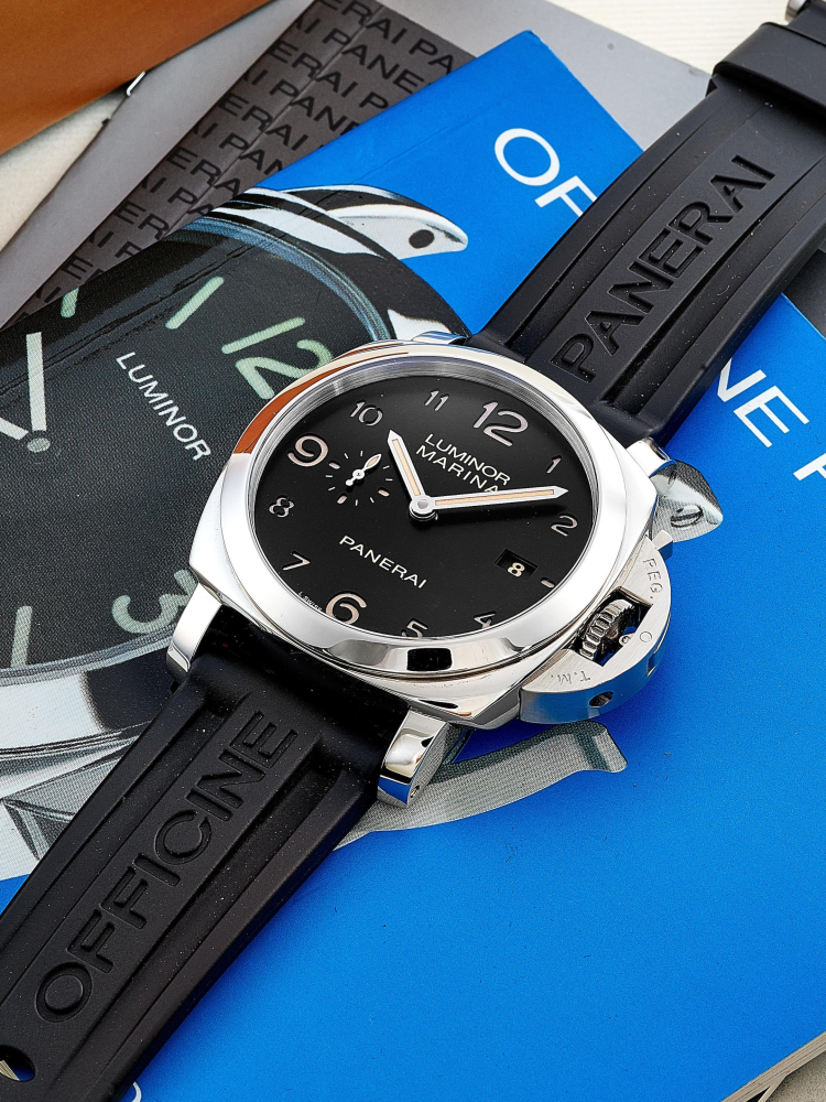 PANERAI | LUMINOR MARINA, PAM00359, A LIMITED EDITION STAINLESS STEEL WRISTWATCH WITH DATE, CIRCA 2015