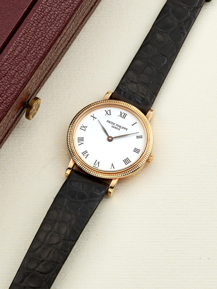 PATEK PHILIPPE | CALATRAVA, REF.4819, A LADY'S YELLOW GOLD WRISTWATCH, CIRCA 1990