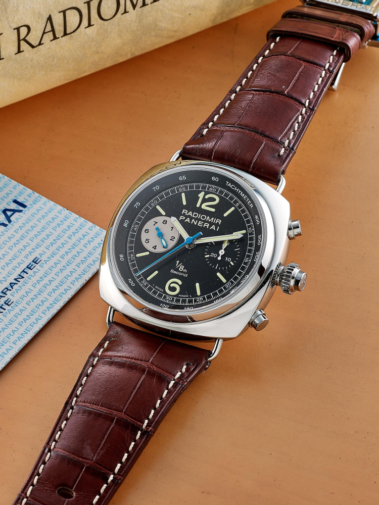 PANERAI | RADIOMIR REGATTA, REF.PAM00343, A LIMITED EDITION STAINLESS STEEL SPLIT SECONDS CHRONOGRAPH WRISTWATCH WITH 1/8TH OF A SECOND COUNTER, CIRCA 2008