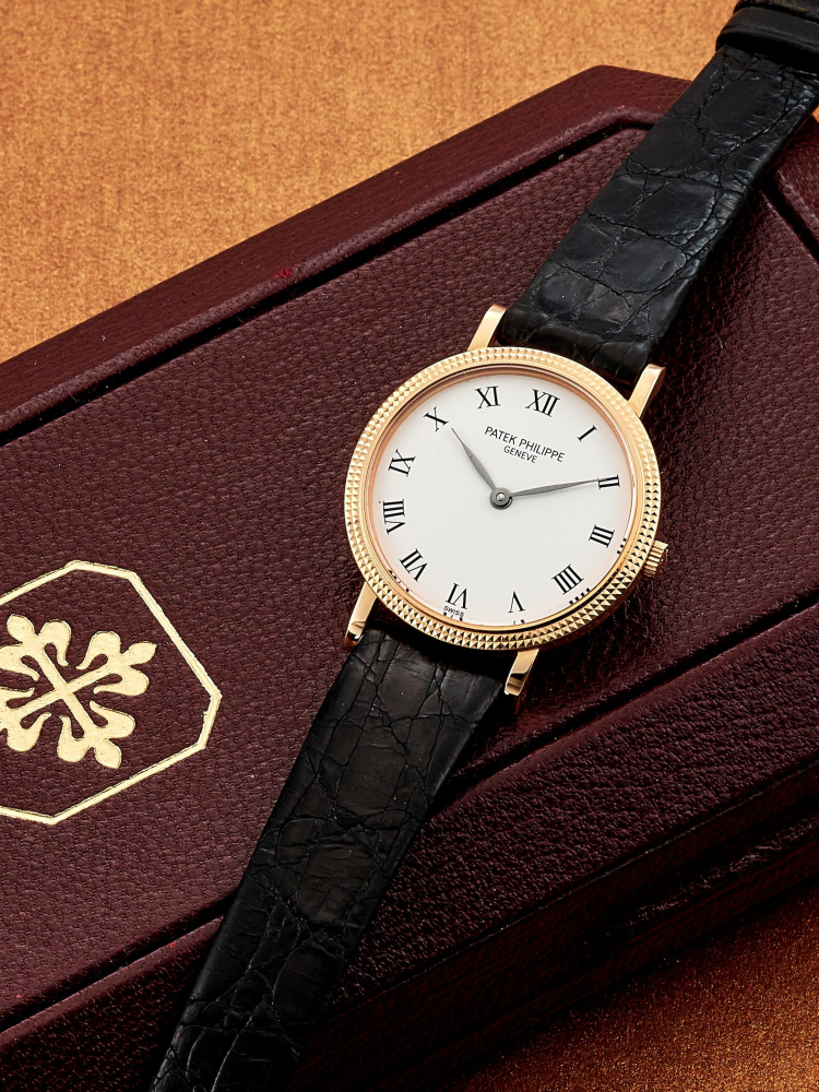PATEK PHILIPPE | CALATRAVA, REF.4819, A LADY'S YELLOW GOLD WRISTWATCH, CIRCA 1990