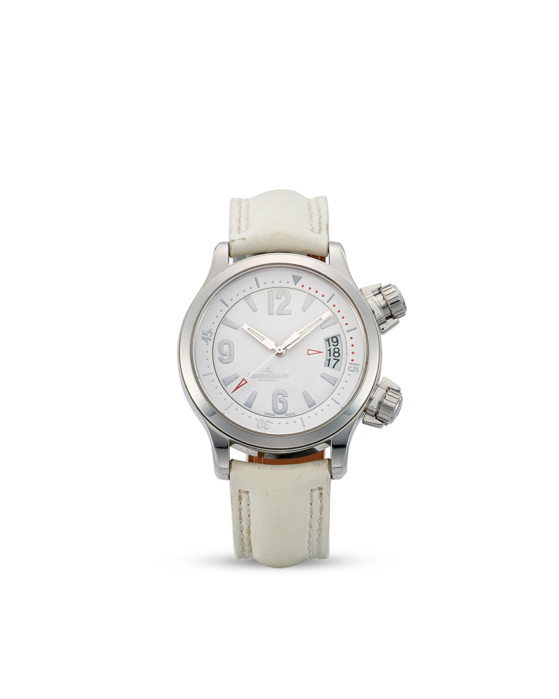 JAEGER-LECOULTRE | MASTER COMPRESSOR, REF.148.8.60, A STAINLESS STEEL WRISTWATCH WITH DATE, CIRCA 2000