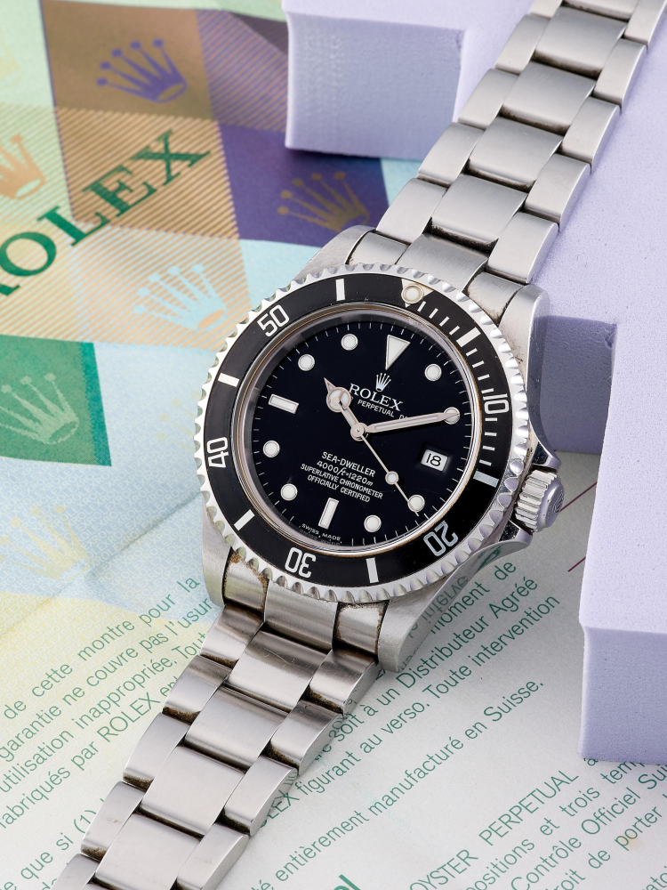 ROLEX | SEA-DWELLER, REF.16600, A STAINLESS STEEL BRACELET WATCH WITH DATE, CIRCA 2004