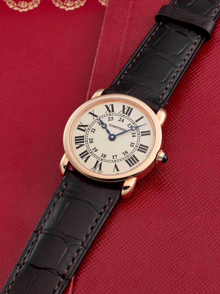 CARTIER | RONDE DE CARTIER, REF.2886, A NEW OLD STOCK PINK GOLD WRISTWATCH, CIRCA 2015 