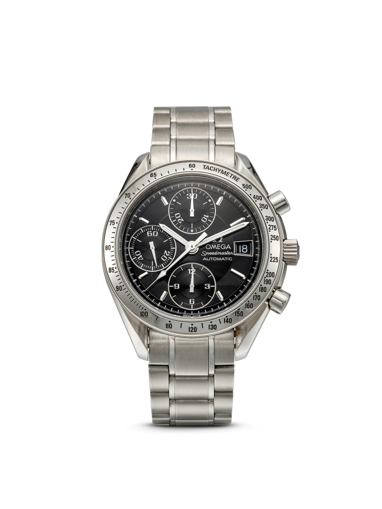 [NO RESERVE] OMEGA | SPEEDMASTER DATE, REF.3513.50, A STAINLESS STEEL CHRONOGRAPH BRACELET WATCH WITH DATE, CIRCA 2005