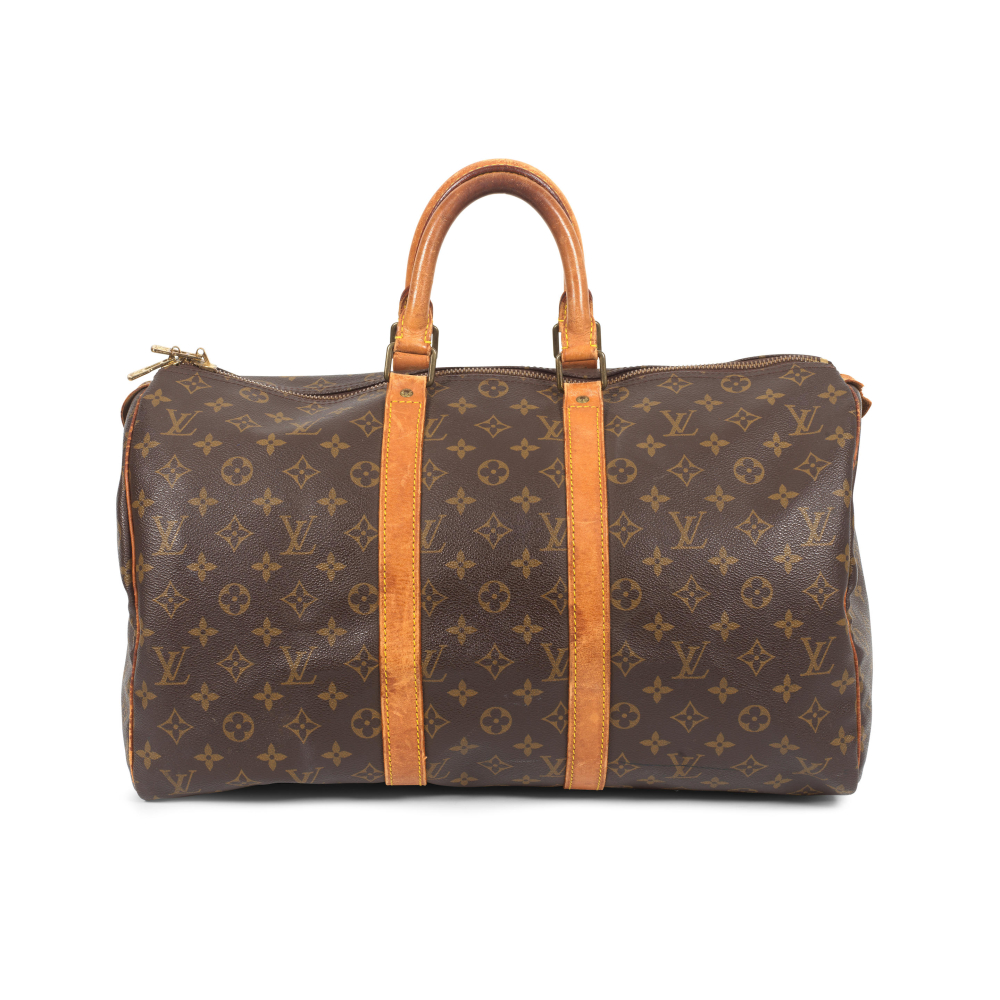 Louis Vuitton: a Monogram Keepall 45