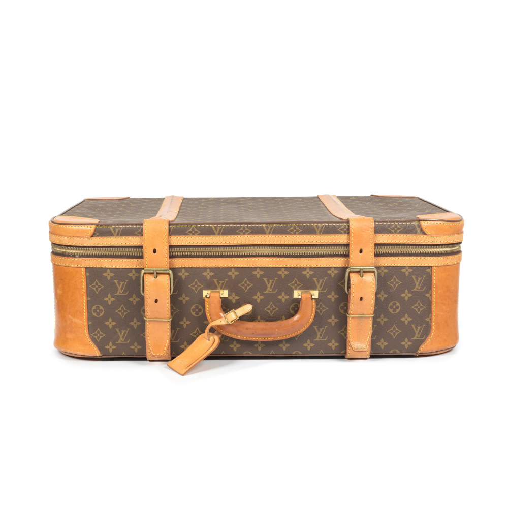 Louis Vuitton: a Monogram Stratos Suitcase 70