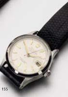 Rolex. A stainless steel centre seconds calendar wristwatch