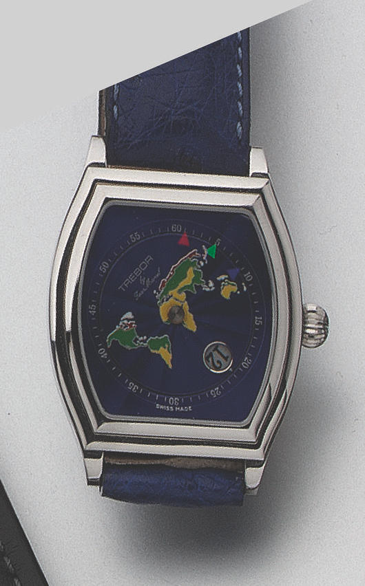 Jean Marcel. A stainless steel mystery dial automatic wristwatch