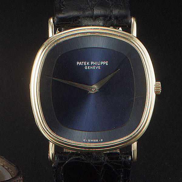 Patek Philippe. A fine 18ct gold with two tone dial