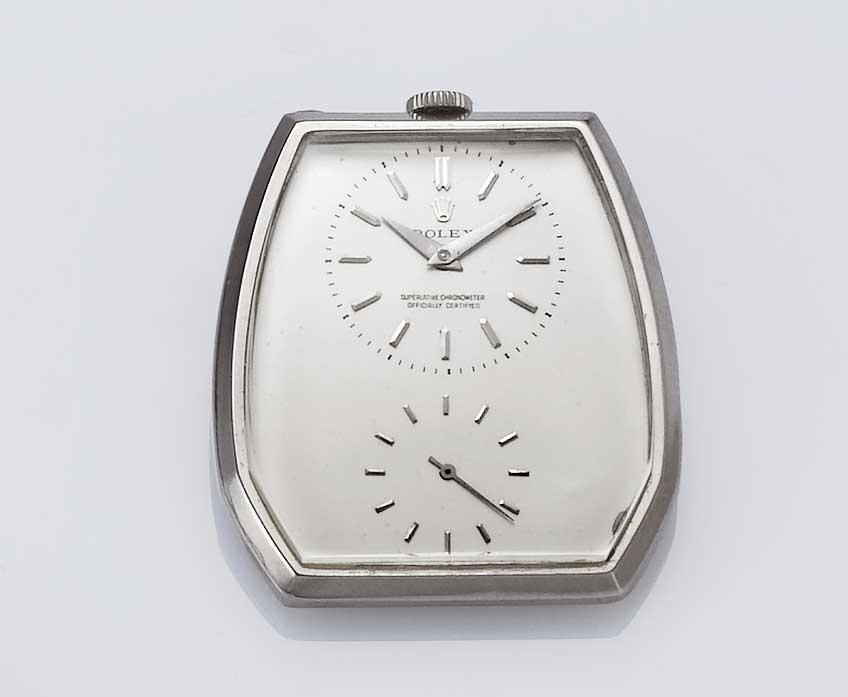 Rolex. A fine 18ct white gold dress watch