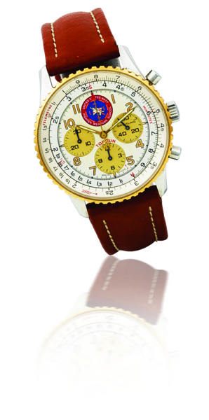Breitling. A stainless steel limited edition chronograph wristwatch