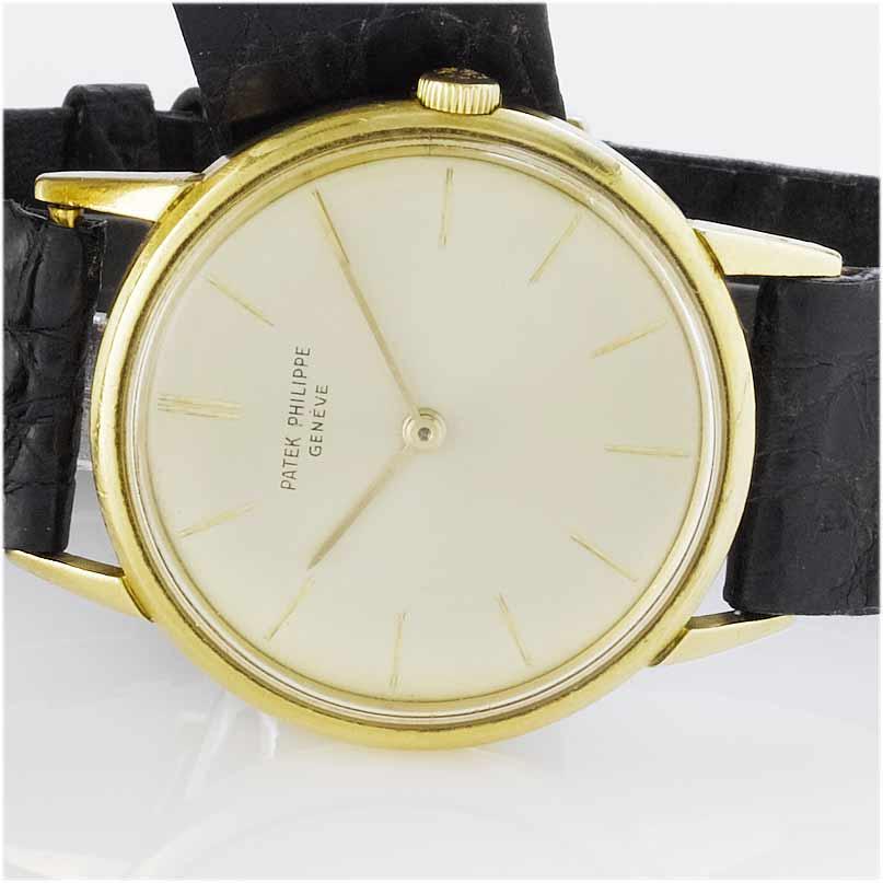Patek Philippe. A fine 18ct gold wristwatch