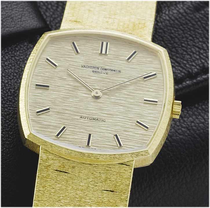 Vacheron Constantin. A fine 18ct gold bracelet watch