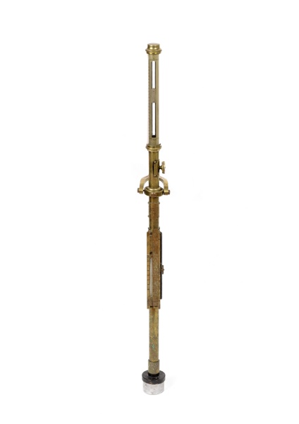 An early 20th century brass cased marine barometer