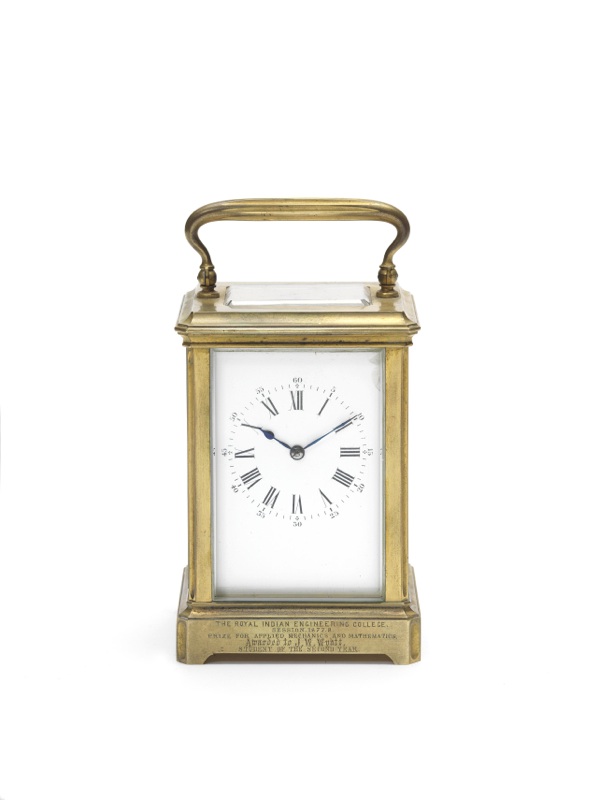 A French carriage clock circa 1875