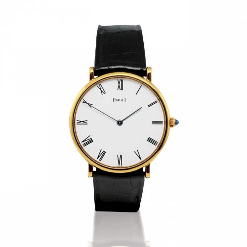 Piaget. A fine 18ct gold manual wind wristwatch