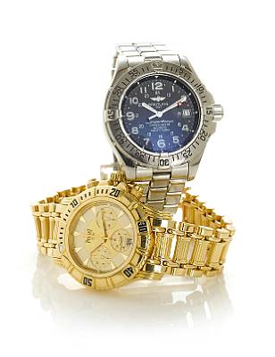 Piaget. A fine 18k gold automatic calendar chronograph bracelet watch