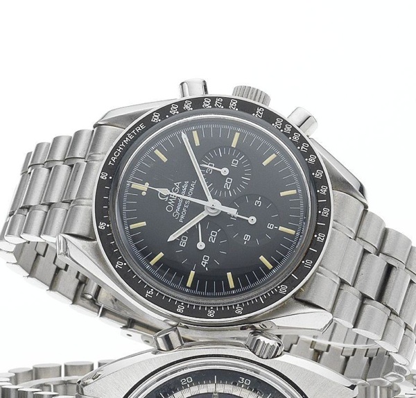 Omega. A stainless steel limited edition chronograph wristwatch